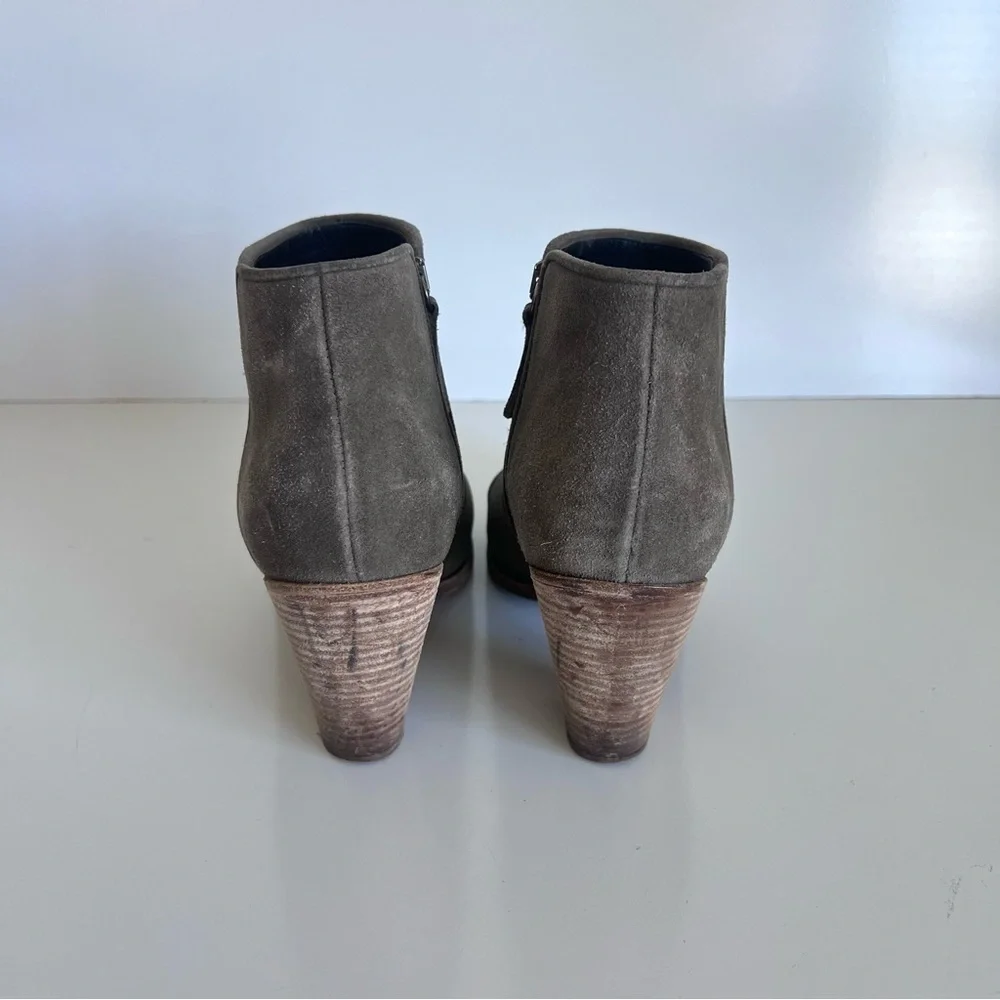 Giuseppe Zanotti Nicky Ankle Boots Suede Side Zip Pointed‎ Toe